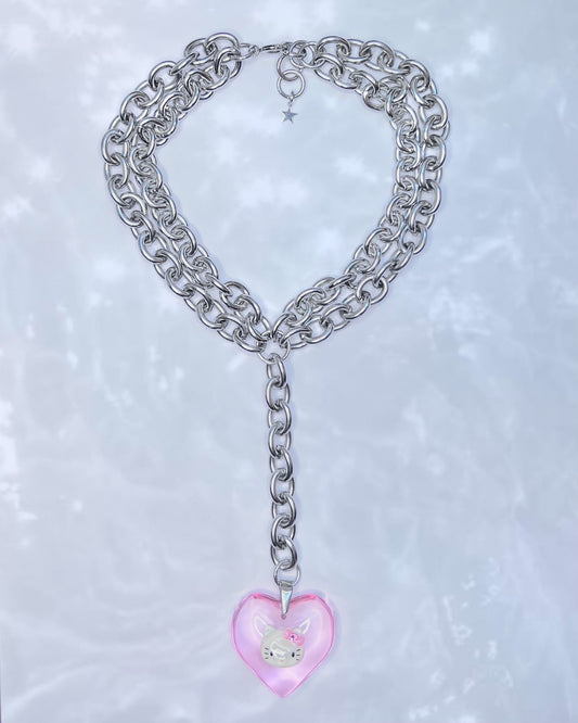 Hello Kitty Heart Necklace