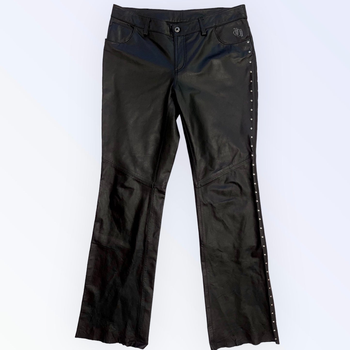 Harley Davidson Studded Leather Pants