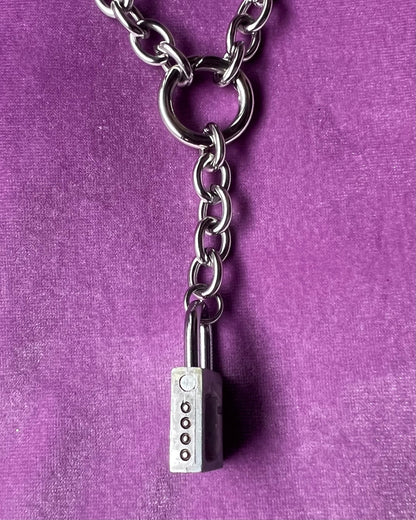 Construct Lock Necklace